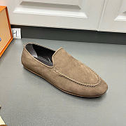 LOUIS VUITTON | Horizon Slipper Nubuck calf leather Beige - 4