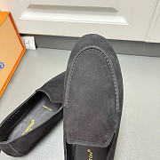 LOUIS VUITTON | Horizon Slipper Nubuck calf leather Black - 4