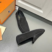 LOUIS VUITTON | Horizon Slipper Nubuck calf leather Black - 3