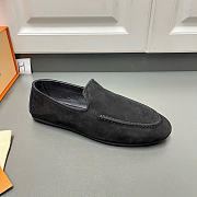 LOUIS VUITTON | Horizon Slipper Nubuck calf leather Black - 2