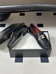CHANEL | Métiers d’art 2026 Mocassins Crumpled Shiny Lambskin In Black - 2