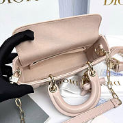 DIOR | Small Lady D-Joy Bag Soupir Pink Cannage Lambskin - 6
