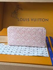 LOUIS VUITTON | Zippy Wallet Monogram Rose Ruby Pink - 1