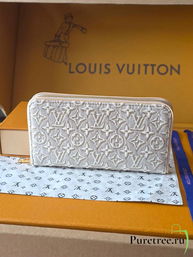 LOUIS VUITTON | Zippy Wallet Monogram Emblème Peuplier - 1