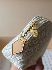 LOUIS VUITTON | Pochette Cosmétique PM Peuplier Beige M2A320 - 6