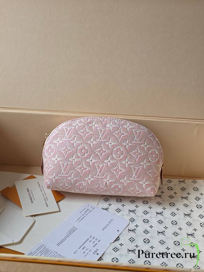 LOUIS VUITTON | Pochette Cosmétique PM Rose Ruby Pink - 1