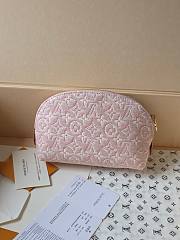 LOUIS VUITTON | Pochette Cosmétique PM Rose Ruby Pink - 4