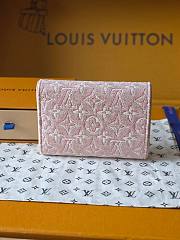 LOUIS VUITTON | Victorine Wallet Monogram Rose Ruby Pink - 5