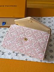 LOUIS VUITTON | Victorine Wallet Monogram Rose Ruby Pink - 4
