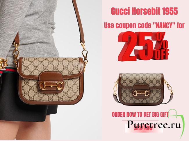 Gucci Horsebit 1955 Series Shoulder  - 1