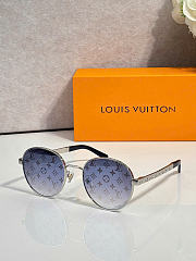 LOUIS VUITTON | Monogram Round Sunglasses  - 1