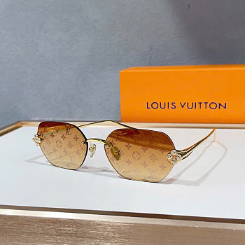 LOUIS VUITTON | Blossom Rimless Monogram Sunglasses 