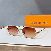 LOUIS VUITTON | Blossom Rimless Monogram Sunglasses  - 3