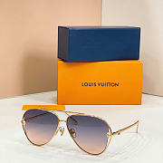 LOUIS VUITTON | Monogram Aviator Sunglasses - 4