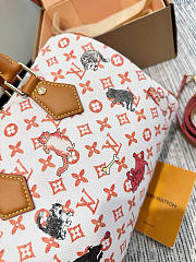 LOUIS VUITTON | 25 Catogram Speedy Ivory - 5