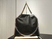 Stella McCartney 3-Chain Falabella Tote In Black - 3