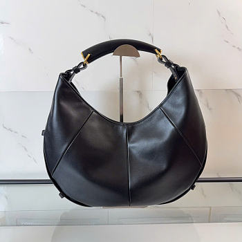 YSL | Mombasa Large Shoulder Bag In Black