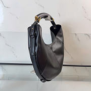 YSL | Mombasa Large Shoulder Bag In Black - 6