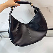 YSL | Mombasa Large Shoulder Bag In Black - 2