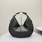 YSL | Mombasa Medium Shoulder Bag In Black - 6