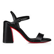 Christian Louboutin Miss Jane Sandal 85 mm In Black - 5