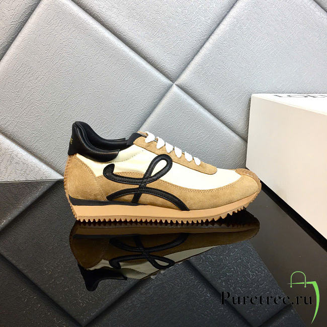 LOEWE | Flow Runner sneaker in brown - 1