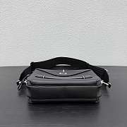 BALENCIAGA | Le 7 Cube Messenger Bag Small in black grained calfskin - 5