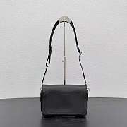 BALENCIAGA | Le 7 Cube Messenger Bag Small in black grained calfskin - 2