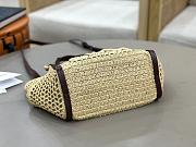 CHLOE | petit sac cabas Iconic en raphia - 2