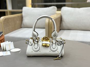CHLOE | Small Paddington Shoulder Bag In White
