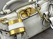 CHLOE | Small Paddington Shoulder Bag In White - 4