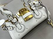 CHLOE | Small Paddington Shoulder Bag In White - 2