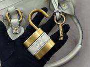 CHLOE | Small Paddington Shoulder Bag In Greyish Blue - 5