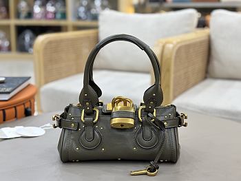 CHLOE | Small Paddington Shoulder Bag In Dark Green