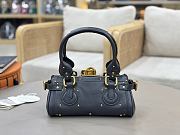 CHLOE | Small Paddington Shoulder Bag In Dark Blue - 2
