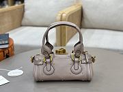 CHLOE | Small Paddington Shoulder Bag In Earthy Pink - 3