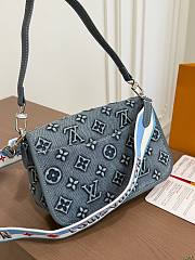 LOUIS VUITTON | Diane monogram washed denim bag - 6