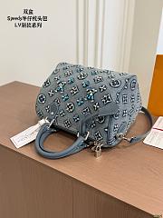 LOUIS VUITTON | Speedy 25 monogram washed denim bag - 6