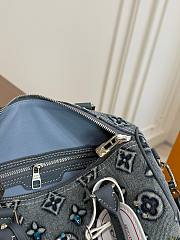 LOUIS VUITTON | Speedy 25 monogram washed denim bag - 3