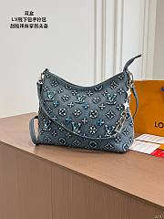 LOUIS VUITTON | Denim handbag - 5