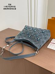 LOUIS VUITTON | Denim handbag - 3
