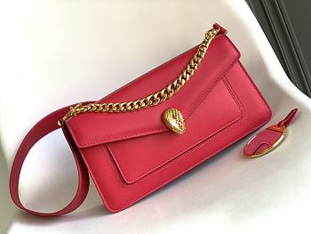 BVLGARI | Serpenti East-West Maxi Chain In Pink
