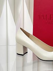 VALENTINO | Vlogo 6cm Garavani Valet Du Roi White/Brown - 6