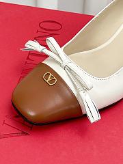 VALENTINO | Vlogo 6cm Garavani Valet Du Roi White/Brown - 4