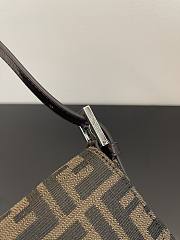 FENDI | Zucca Baguette Tobacco Bag Silver Hardware - 2
