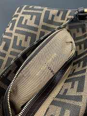 FENDI | Zucca Baguette Tobacco Bag Gold Hardware - 5