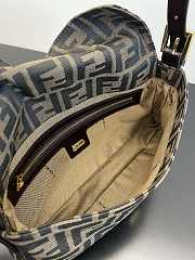 FENDI | Zucca Baguette Tobacco Bag Gold Hardware - 2