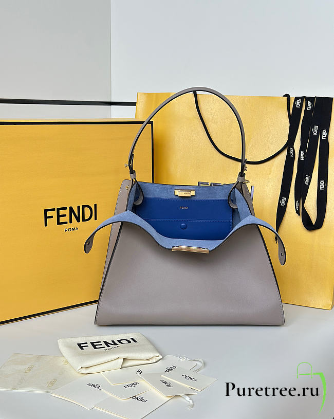 FENDI | Way Medium Bag In Grey  - 1