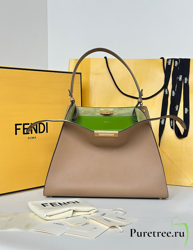 FENDI | Way Medium Bag In Beige - 1
