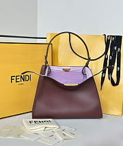 FENDI | Way Medium Bag In Brown - 1